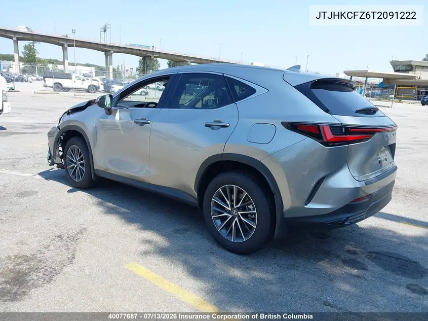 2026 Lexus Nx 450H Luxury/450H F Sport/450H Premium VIN: JTJHKCFZ6T2091222 Lot: 40077687