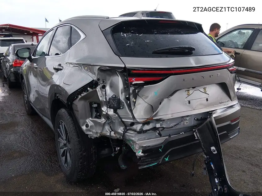 2026 Lexus Nx 350 VIN: 2T2AGCEZ1TC107489 Lot: 45516935