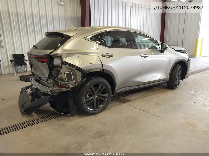 2026 Lexus Nx 450H+ Luxury VIN: JTJHKCFZ4T2078937 Lot: 45552183