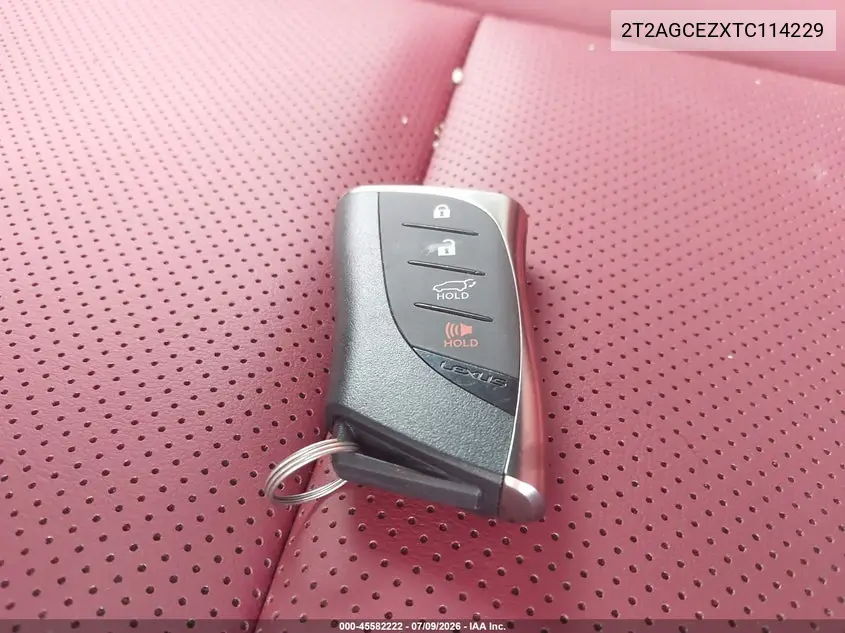 2026 Lexus Nx 350 VIN: 2T2AGCEZXTC114229 Lot: 45582222
