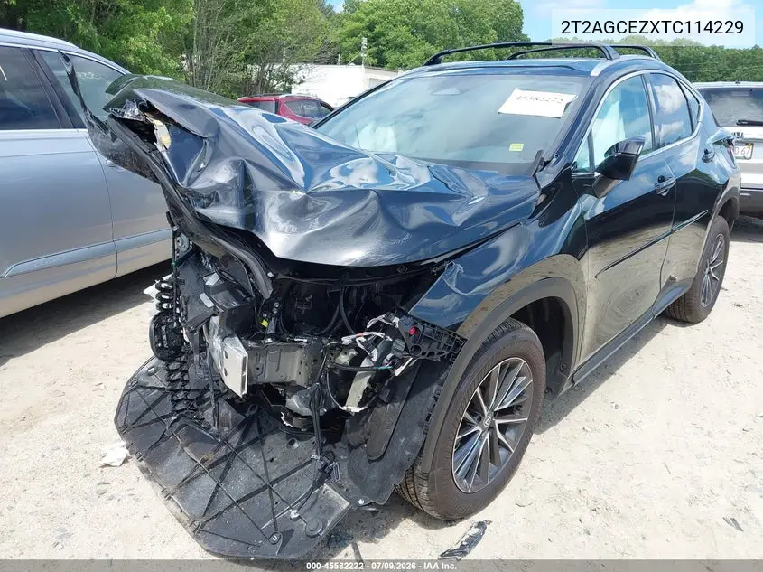 2026 Lexus Nx 350 VIN: 2T2AGCEZXTC114229 Lot: 45582222