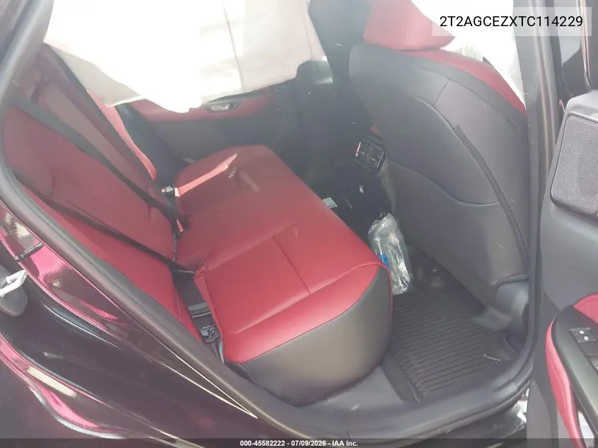 2026 Lexus Nx 350 VIN: 2T2AGCEZXTC114229 Lot: 45582222