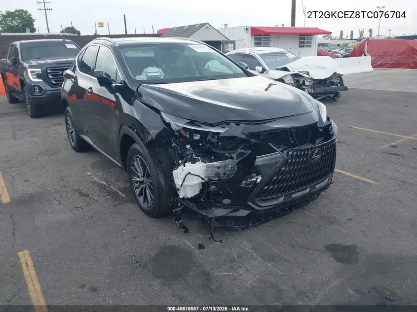 2026 Lexus Nx 350H Premium VIN: 2T2GKCEZ8TC076704 Lot: 45616587