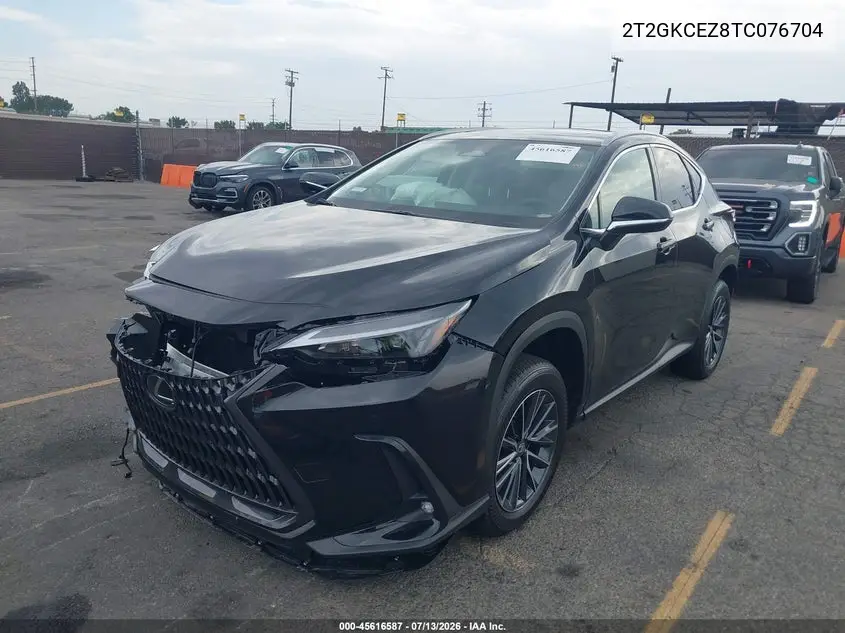 2026 Lexus Nx 350H Premium VIN: 2T2GKCEZ8TC076704 Lot: 45616587