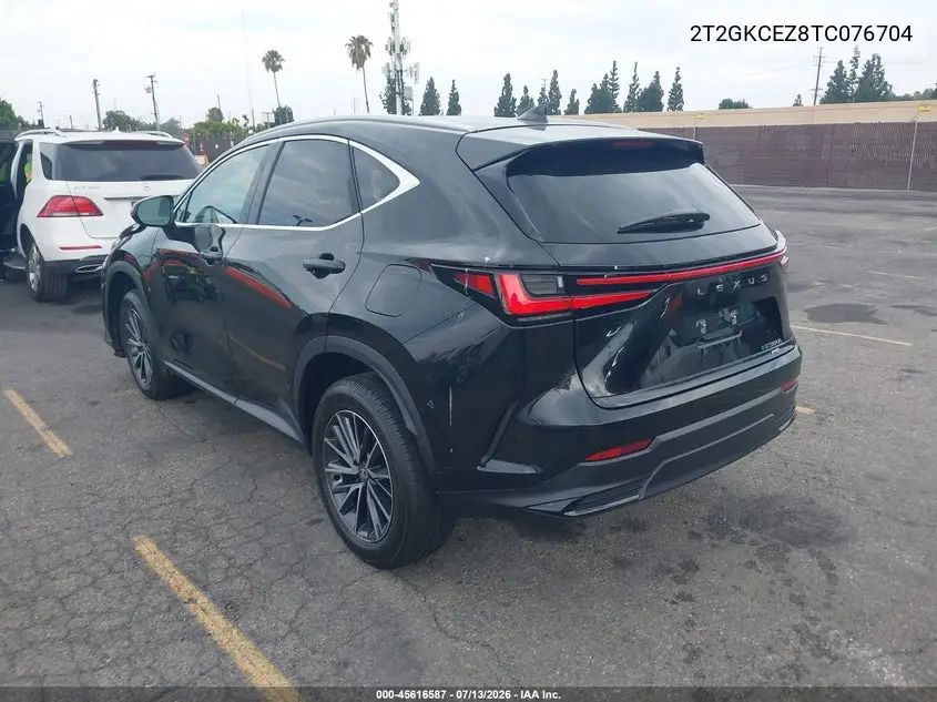 2026 Lexus Nx 350H Premium VIN: 2T2GKCEZ8TC076704 Lot: 45616587