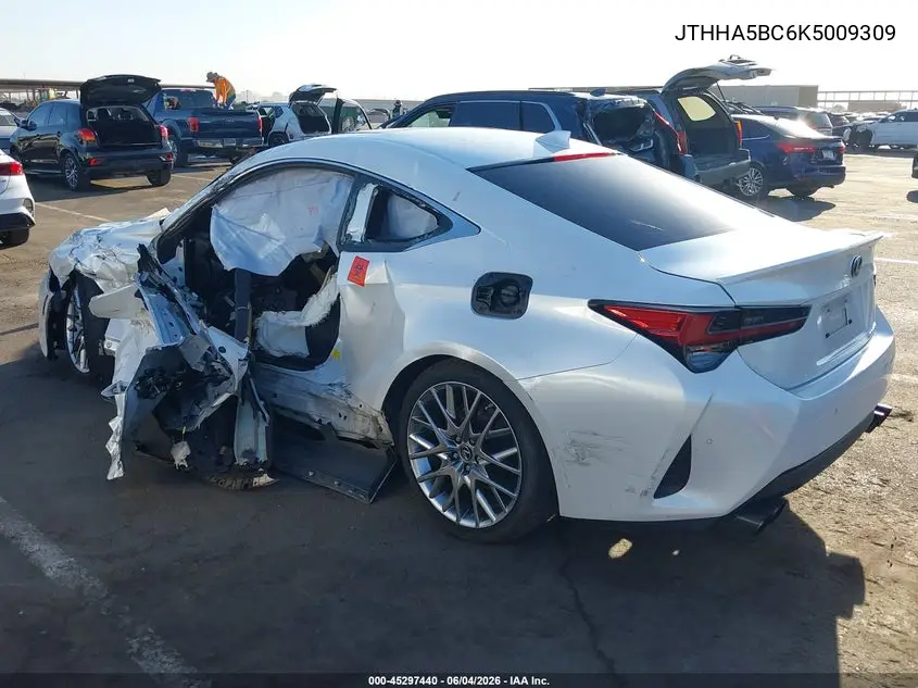 2019 Lexus Rc 300 VIN: JTHHA5BC6K5009309 Lot: 45297440