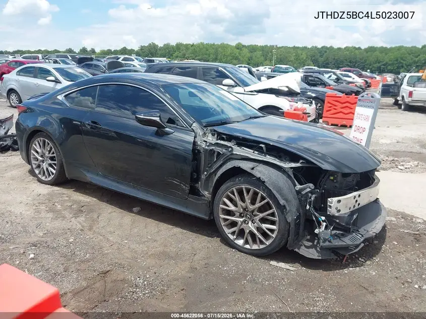 2020 Lexus Rc 350 VIN: JTHDZ5BC4L5023007 Lot: 45622056