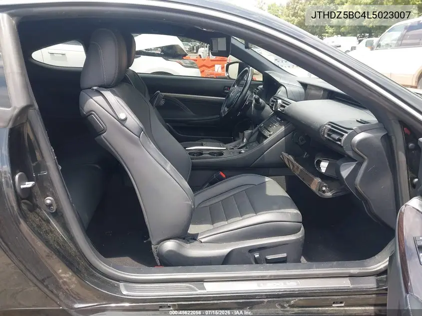 2020 Lexus Rc 350 VIN: JTHDZ5BC4L5023007 Lot: 45622056