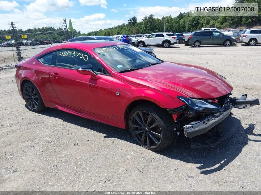 2023 Lexus Rc 300 F Sport VIN: JTHG85EC1P5007008 Lot: 45173730