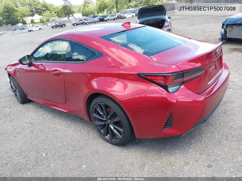 2023 Lexus Rc 300 F Sport VIN: JTHG85EC1P5007008 Lot: 45173730