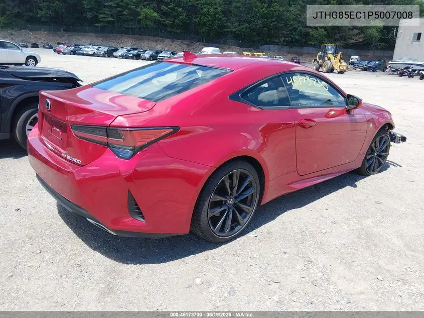 2023 Lexus Rc 300 F Sport VIN: JTHG85EC1P5007008 Lot: 45173730