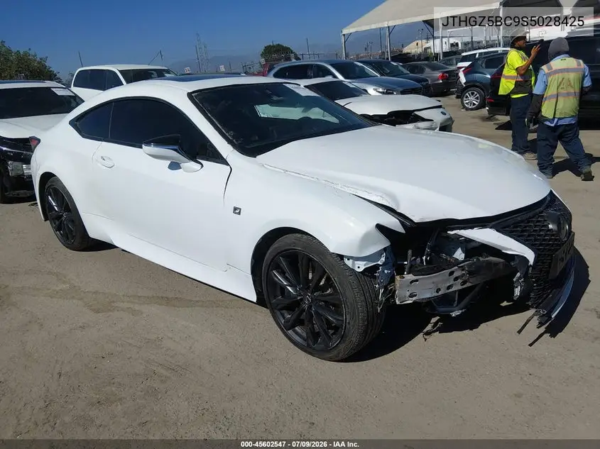 2025 Lexus Rc 350 Base/350 F Sport VIN: JTHGZ5BC9S5028425 Lot: 45602547