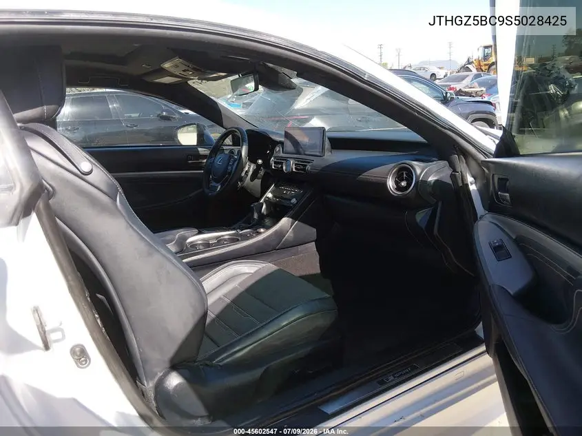 2025 Lexus Rc 350 Base/350 F Sport VIN: JTHGZ5BC9S5028425 Lot: 45602547