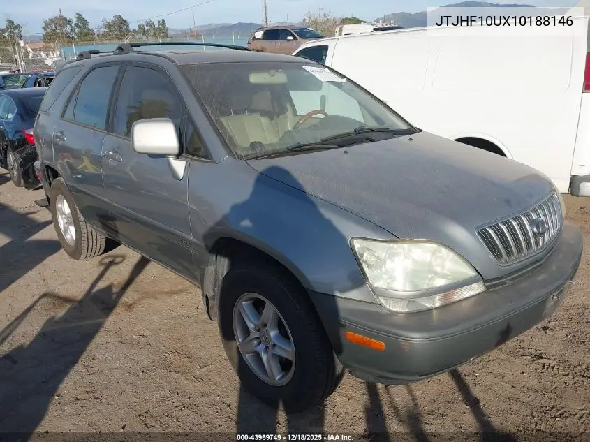 JTJHF10UX10188146 2001 Lexus Rx 300