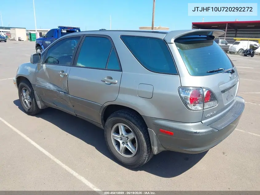JTJHF10U720292272 2002 Lexus Rx 300