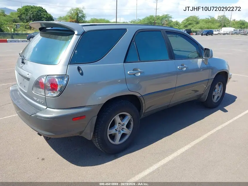JTJHF10U720292272 2002 Lexus Rx 300