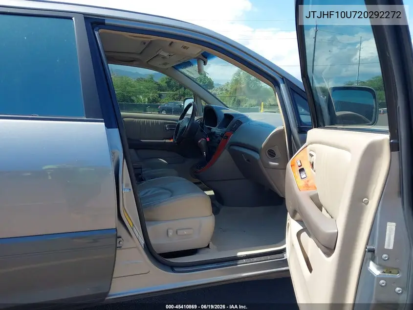 JTJHF10U720292272 2002 Lexus Rx 300