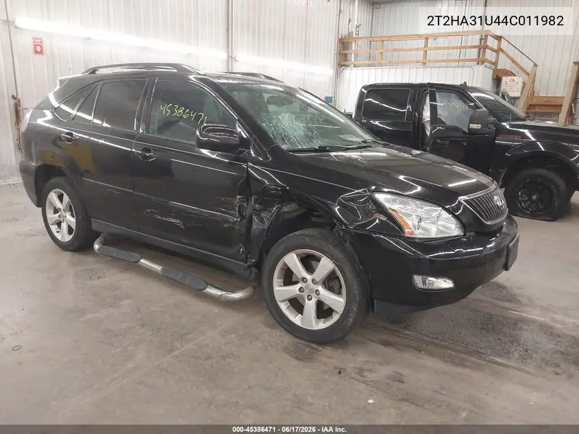 2004 Lexus Rx 330 VIN: 2T2HA31U44C011982 Lot: 45386471