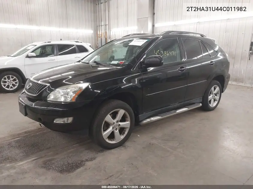 2004 Lexus Rx 330 VIN: 2T2HA31U44C011982 Lot: 45386471