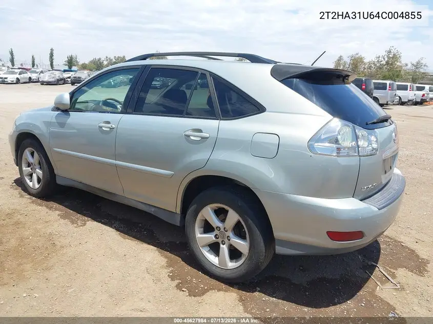 2004 Lexus Rx 330 VIN: 2T2HA31U64C004855 Lot: 45627984