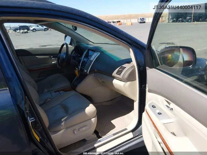 2004 Lexus Rx 330 VIN: JTJGA31U440004117 Lot: 45656638