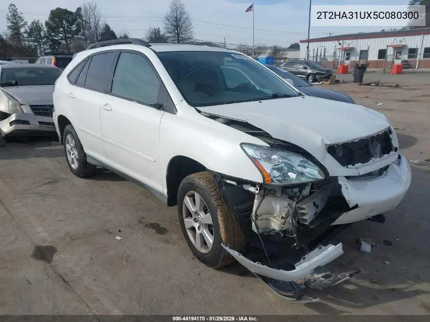 2T2HA31UX5C080306 2005 Lexus Rx 330