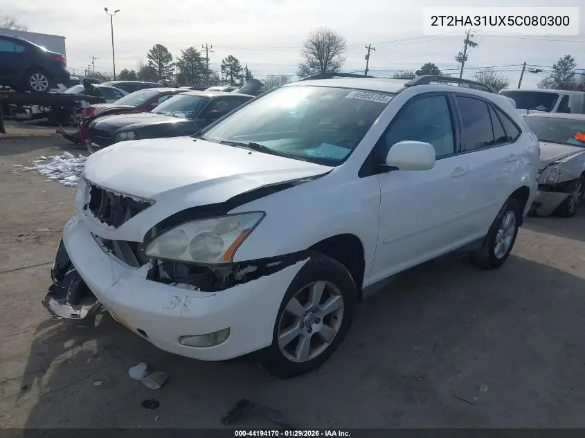 2T2HA31UX5C080306 2005 Lexus Rx 330
