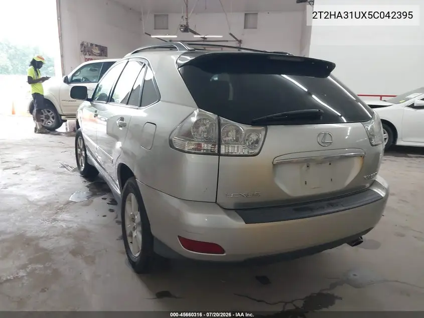 2005 Lexus Rx 330 VIN: 2T2HA31UX5C042395 Lot: 45660316