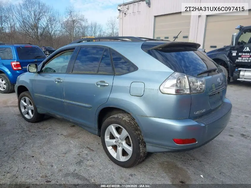 2T2HA31UX6C097415 2006 Lexus Rx 330