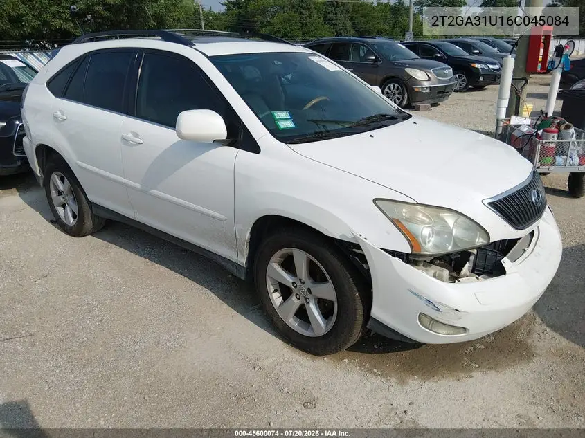 2006 Lexus Rx 330 VIN: 2T2GA31U16C045084 Lot: 45600074