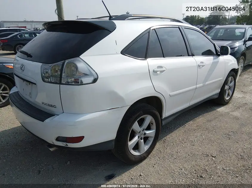 2006 Lexus Rx 330 VIN: 2T2GA31U16C045084 Lot: 45600074