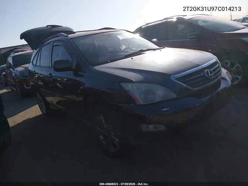 2007 Lexus Rx 350 VIN: 2T2GK31U97C014213 Lot: 45666523