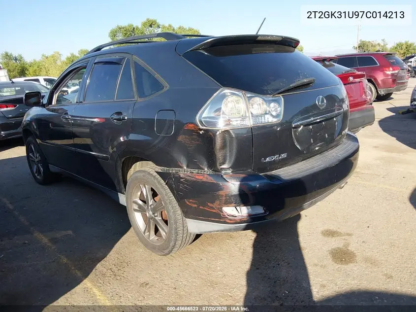 2007 Lexus Rx 350 VIN: 2T2GK31U97C014213 Lot: 45666523