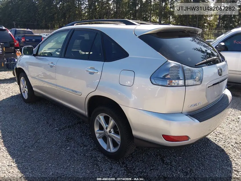 2008 Lexus Rx 400H VIN: JTJHW31U482067282 Lot: 45633208
