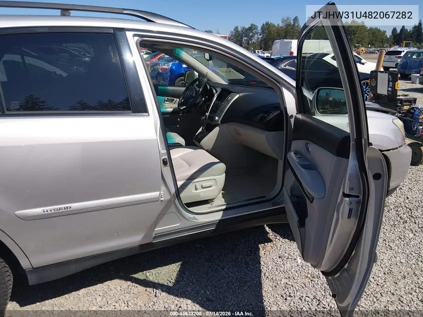 2008 Lexus Rx 400H VIN: JTJHW31U482067282 Lot: 45633208