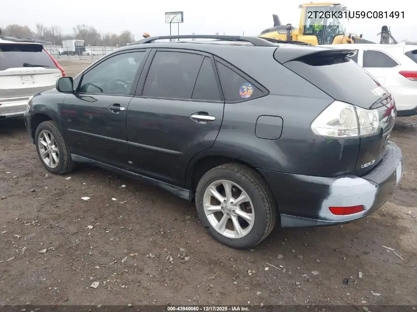 2T2GK31U59C081491 2009 Lexus Rx 350