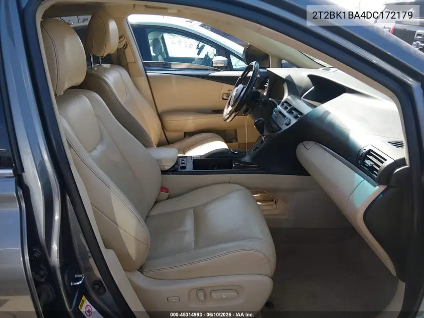 2013 Lexus Rx 350 VIN: 2T2BK1BA4DC172179 Lot: 45314993