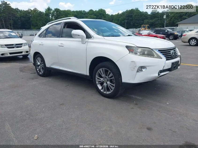 2013 Lexus Rx 350 VIN: 2T2ZK1BA8DC122500 Lot: 45627146