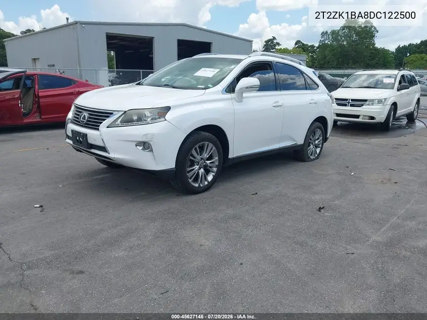 2013 Lexus Rx 350 VIN: 2T2ZK1BA8DC122500 Lot: 45627146