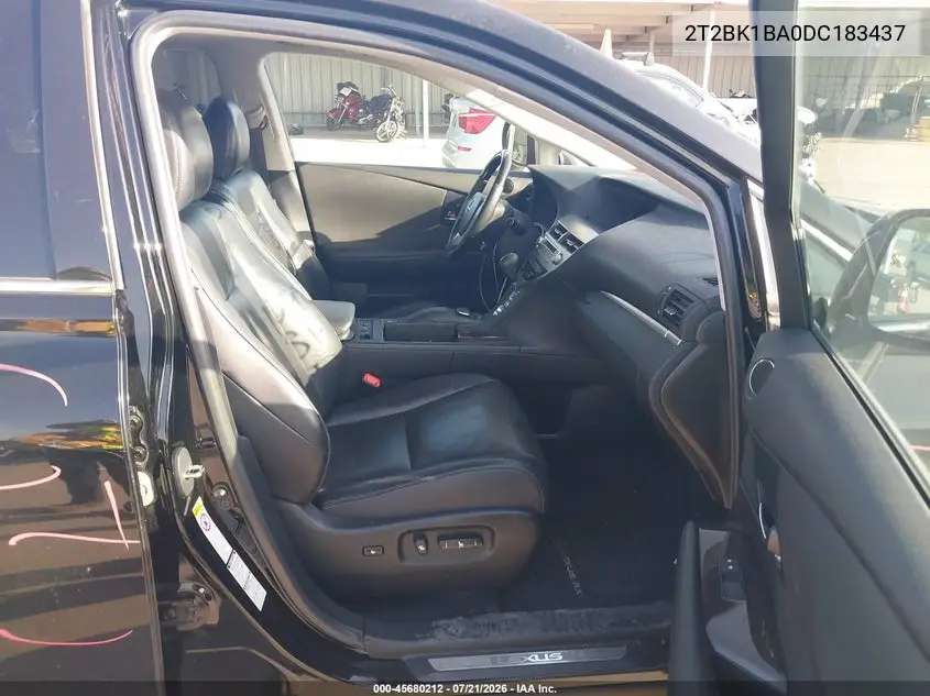 2013 Lexus Rx 350 VIN: 2T2BK1BA0DC183437 Lot: 45680212