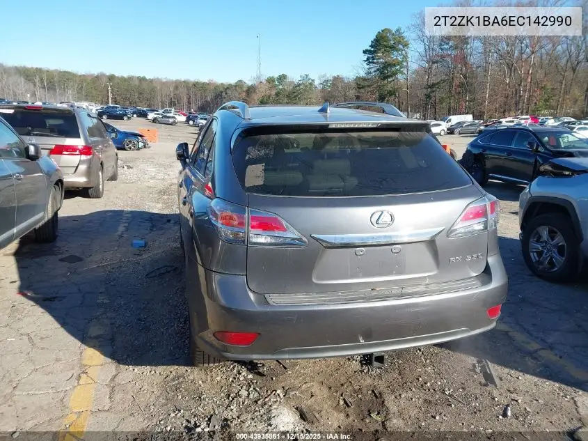 2T2ZK1BA6EC142990 2014 Lexus Rx 350