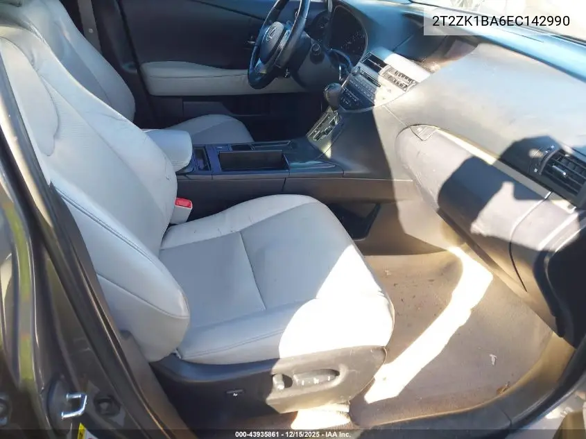 2T2ZK1BA6EC142990 2014 Lexus Rx 350