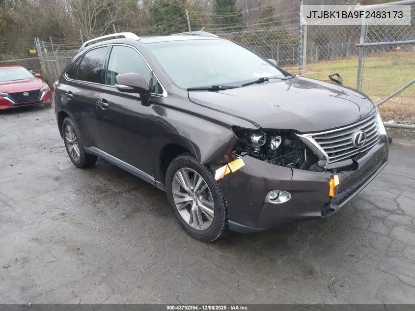 JTJBK1BA9F2483173 2015 Lexus Rx 350