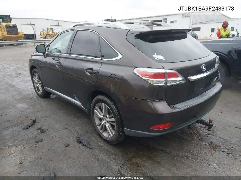 JTJBK1BA9F2483173 2015 Lexus Rx 350