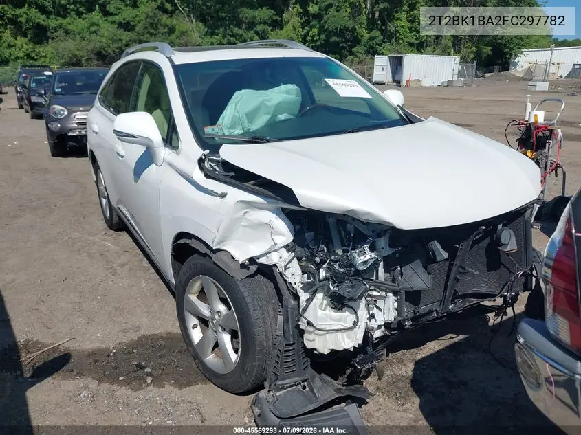 2015 Lexus Rx 350 VIN: 2T2BK1BA2FC297782 Lot: 45569293