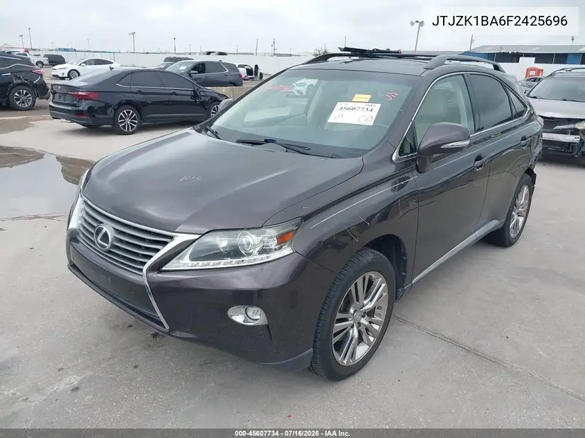 2015 Lexus Rx 350 VIN: JTJZK1BA6F2425696 Lot: 45607734