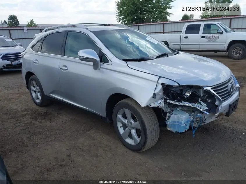 2015 Lexus Rx 350 VIN: 2T2BK1BA9FC284933 Lot: 45638116