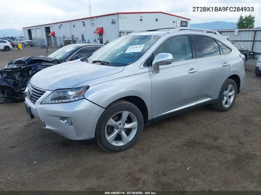 2015 Lexus Rx 350 VIN: 2T2BK1BA9FC284933 Lot: 45638116
