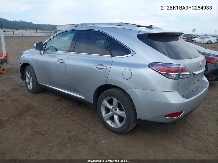 2015 Lexus Rx 350 VIN: 2T2BK1BA9FC284933 Lot: 45638116