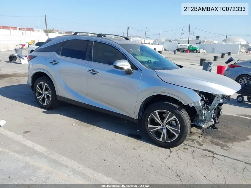 2026 Lexus Rx 350 Premium VIN: 2T2BAMBAXTC072333 Lot: 45628864